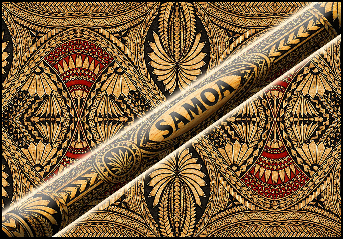 Samoa Tribal Wood - Image 1